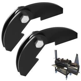 Wfcyx 727636702251 2 Pack Heavy Duty Bbq Smoker Hinge For Doors Size 8 X 1/4