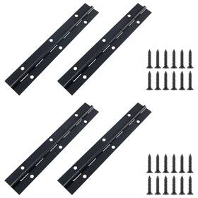 Whyhkj Phcwbs-15x3cm-b4 4 Pcs 6 Inch Metal Piano Hinges Stainless Steel Continuous Heavy Duty Boat