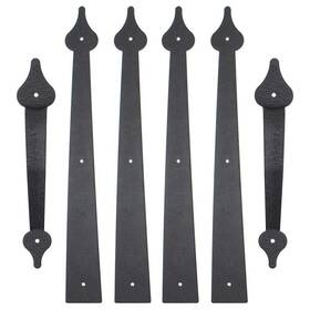 Winsoon 751105794201 Decorative Garage Door Carriage Accents Hardware Kit 1 Set Of House F
