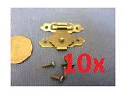 Wp-8yj8-c3t3-ca Hinge Small Mini Oll House Antique Latch Hook Carve Woo