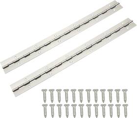 Wulankd 445030215209 12 Inch Stainless Steel Continuous And Piano Hinge 2pcs Heavy Duty