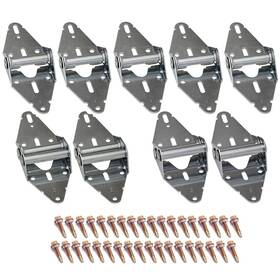Wuxiyonghong 710323937869 9pcs Garage Door Hinges With Galvanized Finish Corrosion Resistant Residentia