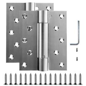 Xamily 732739635849 Self Closing Door Hinge 3 Inches Auto Spring With Adjustable T