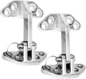 2xyjshdhing-l Xinyu Long Reach Stainless Hatch Hinge Heavy Duty Marine Grade Steel 316