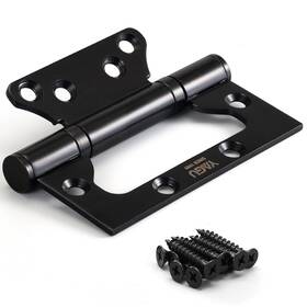 Yagu 732172609223 3 Pack Non-mortise Door Hinges - 4 Inch Stainless Steel Hinge Ea