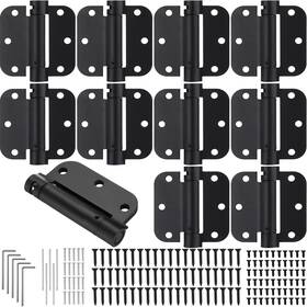 Xie-yaocom-4 Yaocom 10 Pcs Self Closing Door Hinge 3.5ftft Spring Loaded Hinges Automatic Clos