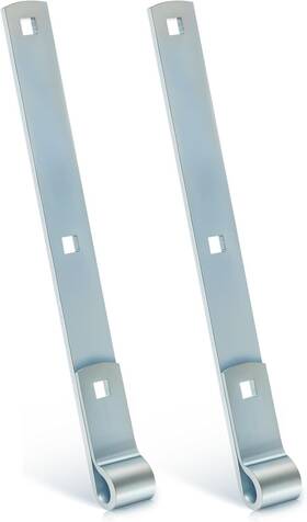 Xie-yaocom-4355 Yaocom Zinc Strap Hinge 12 Inch Heavy Duty 2 Pack For Gates Tool Sheds Barns Outdoor Use