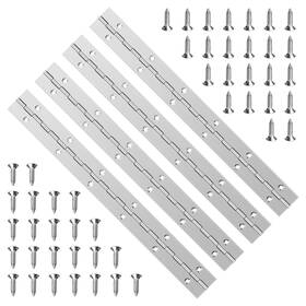 Yhntgb 717015885019 4 Pack 12 Inch Stainless Steel Piano Hinge Continuous Hinges For Cabinet