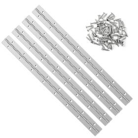 Yhntgb 762736418923 4 Pcs 16 Inch Stainless Steel Piano Hinge Heavy Duty With 64 Screws For C