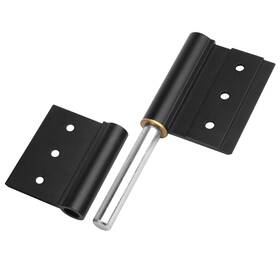 Yidu69q 648722624939 6 Pcs 5 Inch Lift Off Hinges Flag Detachable Door Hinge Aluminum Alloy Black Load