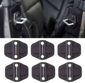 Yoctm 725756799656 Door Lock Decoration Cover For 2018-2025 Jeep Wrangler Jl Jlu 4xe Unlimite
