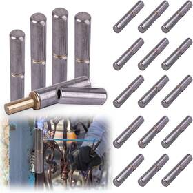 Yotapik 705353912726 20 Pcs Barrel Hinges Weld On 3-1/8 Inch X 1/2 Hinge Heavy Duty D