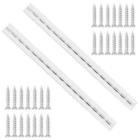 Younthye 696629987015 2 Pcs Stainless Steel 304 Piano Hinge 16 Inch Heavy Duty Continuous 0.04