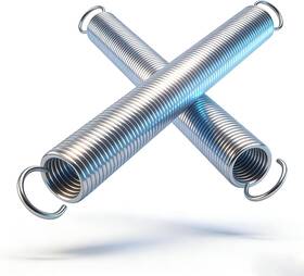 Sp-9637 Yrzhks 9637 Extension Spring Screen Door Steel Construction Nickel Pla