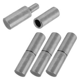Yskmanhuo 733257675737 4 Pcs Weldable Barrel Hinges Weld On Bullet Door Hinge 3 Inch X 3/4 Heavy Duty S