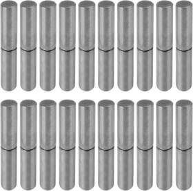K-ms-6012 Yskmanhuo 20 Pcs Weldable Barrel Hinges 2-3/8 Inch X 1/2 Heavy Duty Steel Weld On Bullet Door