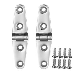 Yusove 769044113342 Boat Strap Hinges 4 Inch X 1 316 Stainless Steel Hinge Marine Heavy Duty Deck Cu