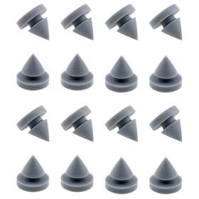 Zangc 797427581013 Hinge Outlet Door Silencers 1/2 Inch Diameter For