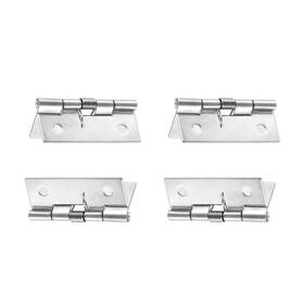 Zaplyte 619668006318 4 Pcs 2 Inch Spring Loaded Hinges Self Closing Hinge For Cabinet 304 Stainless Steel