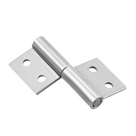 Zaplyte 639664448677 2 Inch Steel Small Slip Joint Flag Hinge Lift Off Right Handed Lid Door