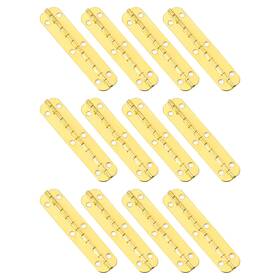 Zaplyte 655692438145 180 Degree Hinge Box Door With Screws 65x15mm Gold 12pcs