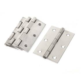 Zaplyte 683007510552 4pcs 3 Inch Long Cabinet Gate Closet Door Stainless Steel Hinge