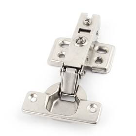 Zaplyte 711331403964 Cabinet Stainless Steel Adjustable Angle Door Concealed Hinges 4 Inch Length