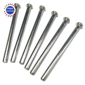Zdingtech 717817216929 6pcs 3.5 Inch Interior Door Hinge Pins For Doors Inches Screws