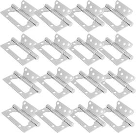 Zeonhei 445016942976 16 Pack 4 X 3 Inch Heavy Duty Non Mortise Door Hinges With 96 Pcs Screws Stainl