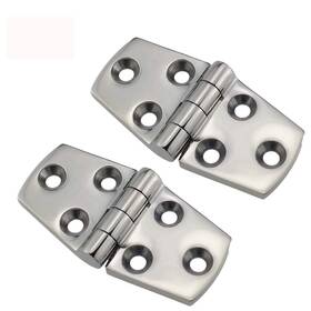 Grade316 Zling 440734298764 Heavy Duty Stainless Steel Mirror Polished Door Hinge 3 Inch X 1.5 For