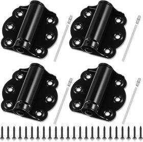 Jax-zonon-1912 Zonon 4 Pack Self Closing Screen Door Hinge 2 3/4 Inch Adjustable Heavy Duty Steel S