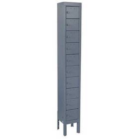 10y618 Zoro Select Cell Phone Locker 9 In W D 66 5/8 H 1 Wide