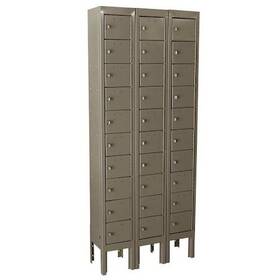 10y622 Zoro Select Cell Phone Locker 66 5/8 In 10 Tier 3 Wide