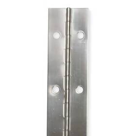 1cak5 Zoro Select Piano Hinge Stainless Steel Full Surface Mounting 5/8 In Leaf W X 36