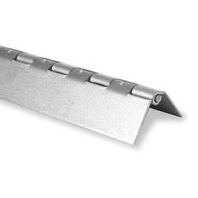 1cav3 Zoro Select Piano Hinge Stainless Steel Full Surface Mounting 3/4 In Leaf W X 48
