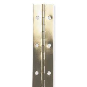 1cck6 Zoro Select Piano Hinge Steel Full Surface Mounting 1 1/2 In Leaf W X 48 H