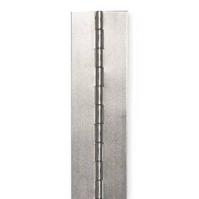 1jfl7 Zoro Select Piano Hinge Steel Full Surface Mounting 1 1/2 In Leaf W X
