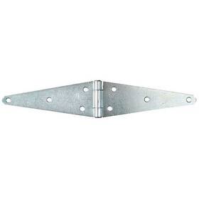 1rck7 Zoro Select Strap Hinge Steel Full Surface Mounting 9 5/8 In Leaf W X 3 1/2 H