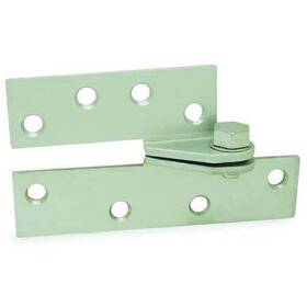 1vzu5 Zoro Select 4 1/2 In W X 6 H Zinc Plated Pivot Hinge