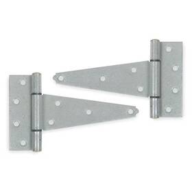 1wbe5 Zoro Select Tee Hinge Steel 1 13/16 In Leaf W X 4 1/4 H Galvanized