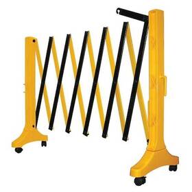 2956-00008 Zoro Select Expandable Barricade Yellow 132 In Length
