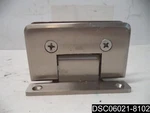 Koln By Clr Brushed Nickel Wall Mount Full Back Plate Hinge, COL-3. Fixed Price $51.01.