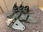 Lot American Garage Door Supply Ss Hinges, Ga, (3 HS512 & 4PCS HS112). Fixed Price $95.00.