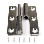 Lift Off Hinges 2PCS Small Slip Joint 3-INCH Stainless Flag Left Handed. Fixed Price $19.71.