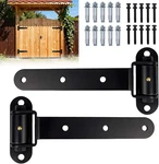 2 Pcs Heavy Duty Gate Hinges, 13" Built-in Ball Bearings Strap Door 90. Fixed Price $93.15.