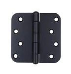 Black Stainless Steel Door Hinges 4 Inch With 5/8 Radius, Non-removabl.... Fixed Price $83.65.