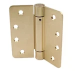 Everbilt In. X 1/4 Radius Satin Brass Door Closer Spring Hinge 29016. Fixed Price $16.99.