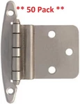 *50 Pack*- Liberty, Face Frame Cabinet Hardware Hinge Without Spring, 3/8". Fixed Price $44.99.