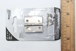 National Hardware Door Hinge Satin Nickel Steel 1-1/2" N211-014. Fixed Price $6.26.