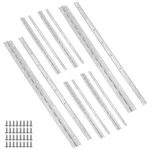 Manchap 8 Pcs 16 Inch Silver Piano Hinges, Continuous Hinge, Folding Ca.... Fixed Price $27.69.